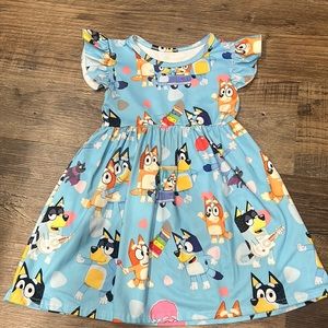 4T Bluey dress